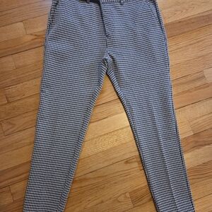 Elegant Houndstooth Men's Pants